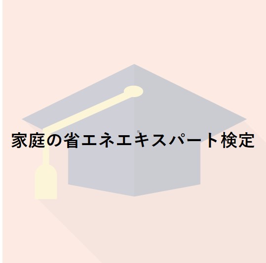 家庭の省エネエキスパート検定